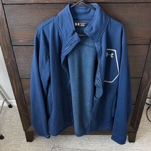 Under Armour Navy Full-Zip Jacket